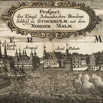Stockholmskarta 1740-tal