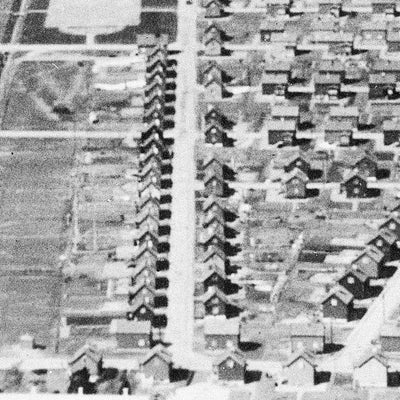 Enskede- och Årstafältet från ovan 1932