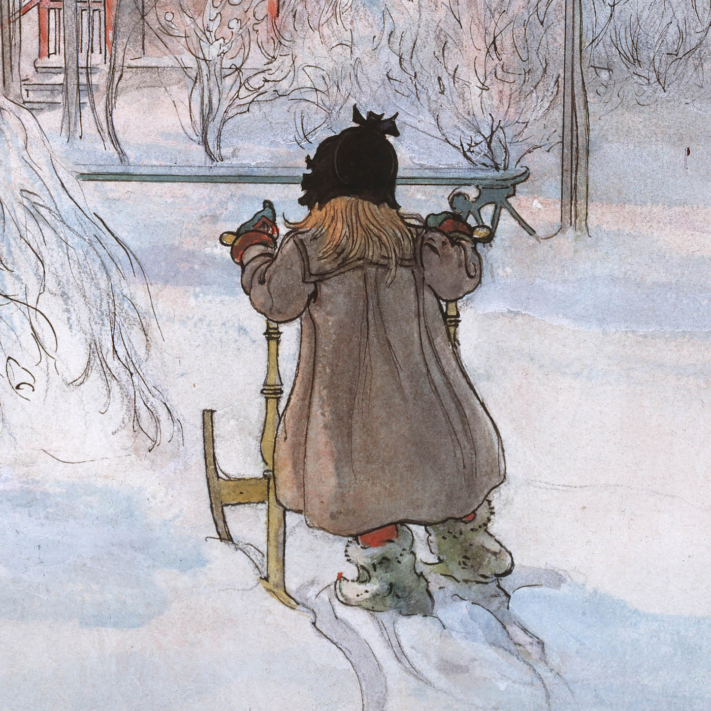 Gården och Brygghuset av Carl Larsson