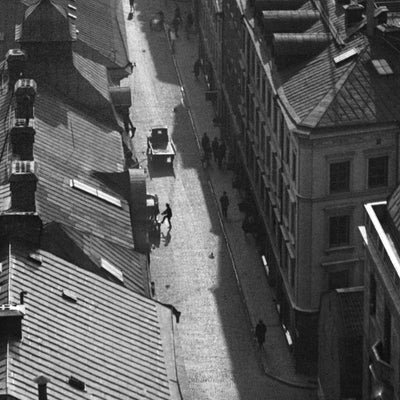 Malmskillnadsgatan och Telefontornet 1925