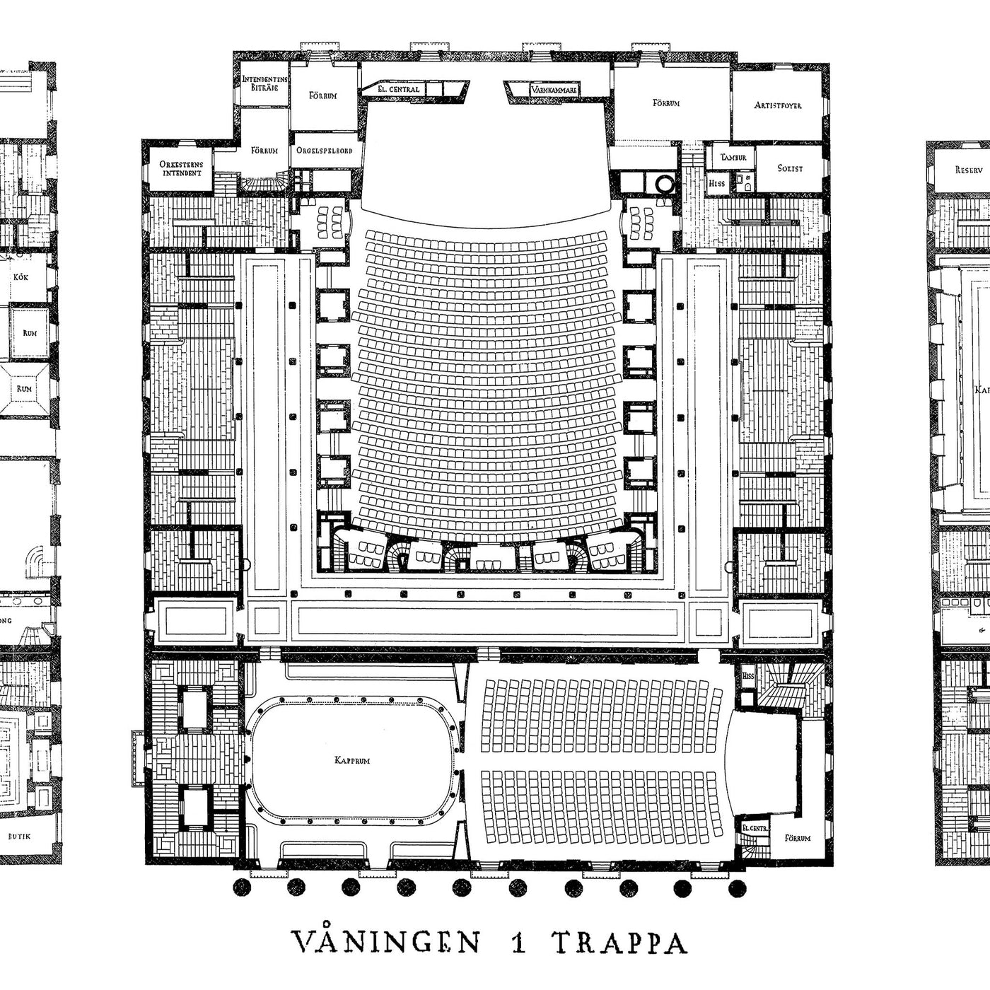 Konserthuset ritningar 1925