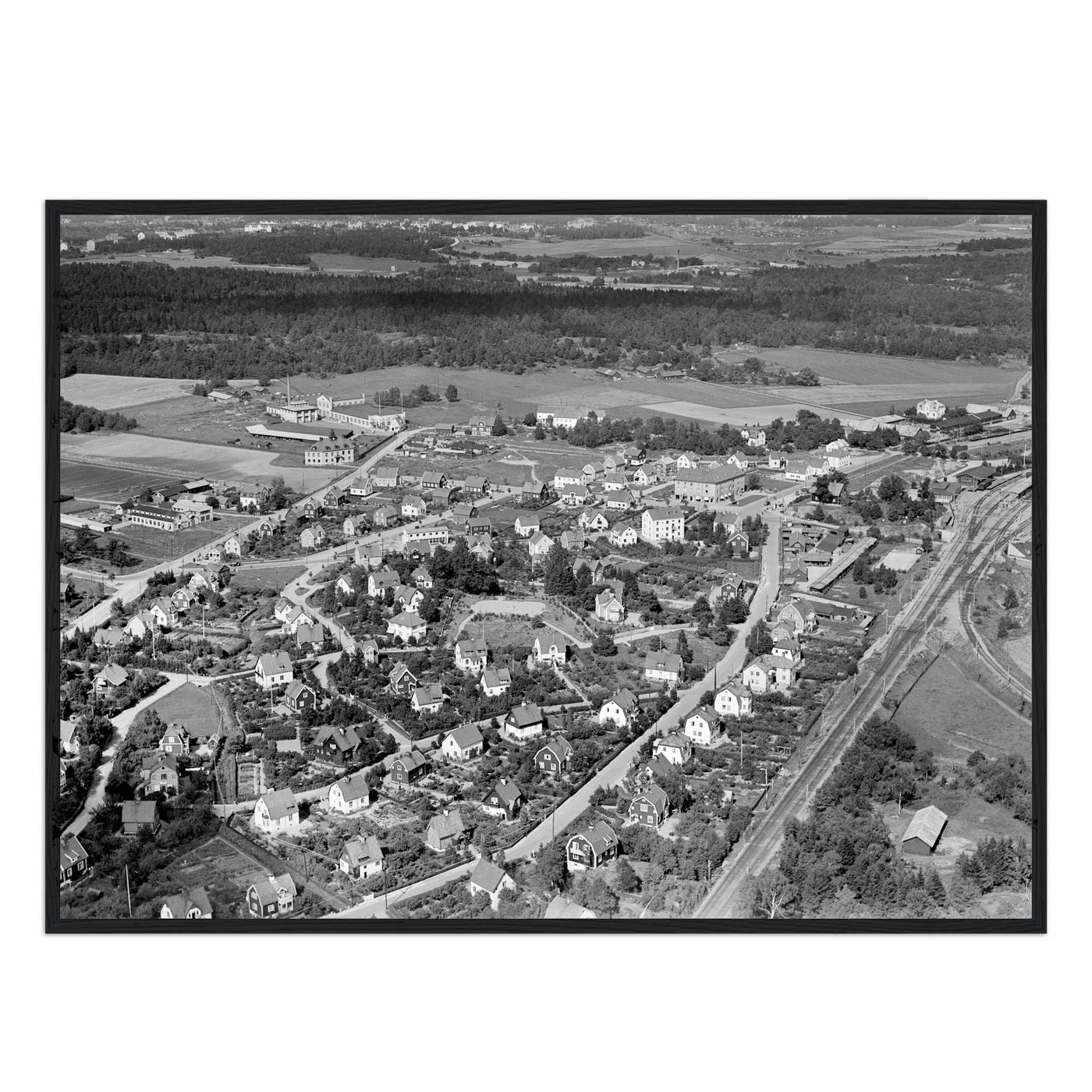Älvsjö från luften 1931