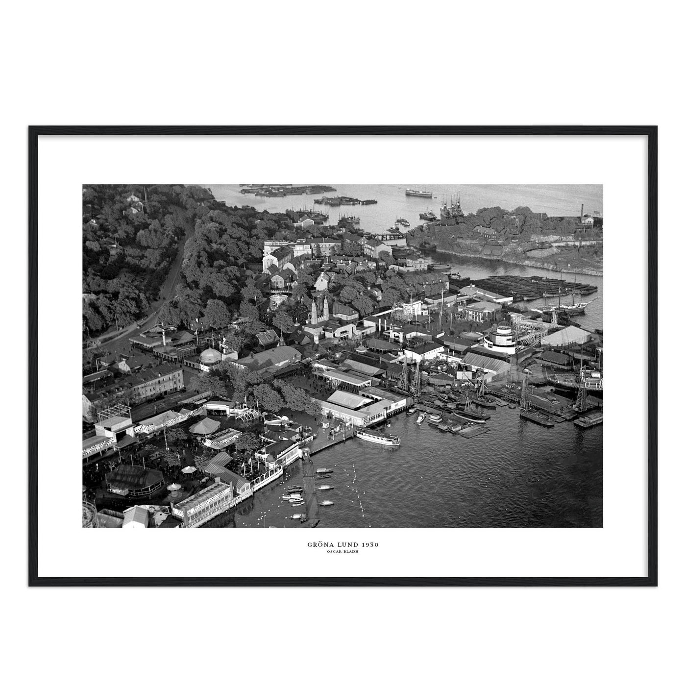 Hammarby sjö från luften 1934