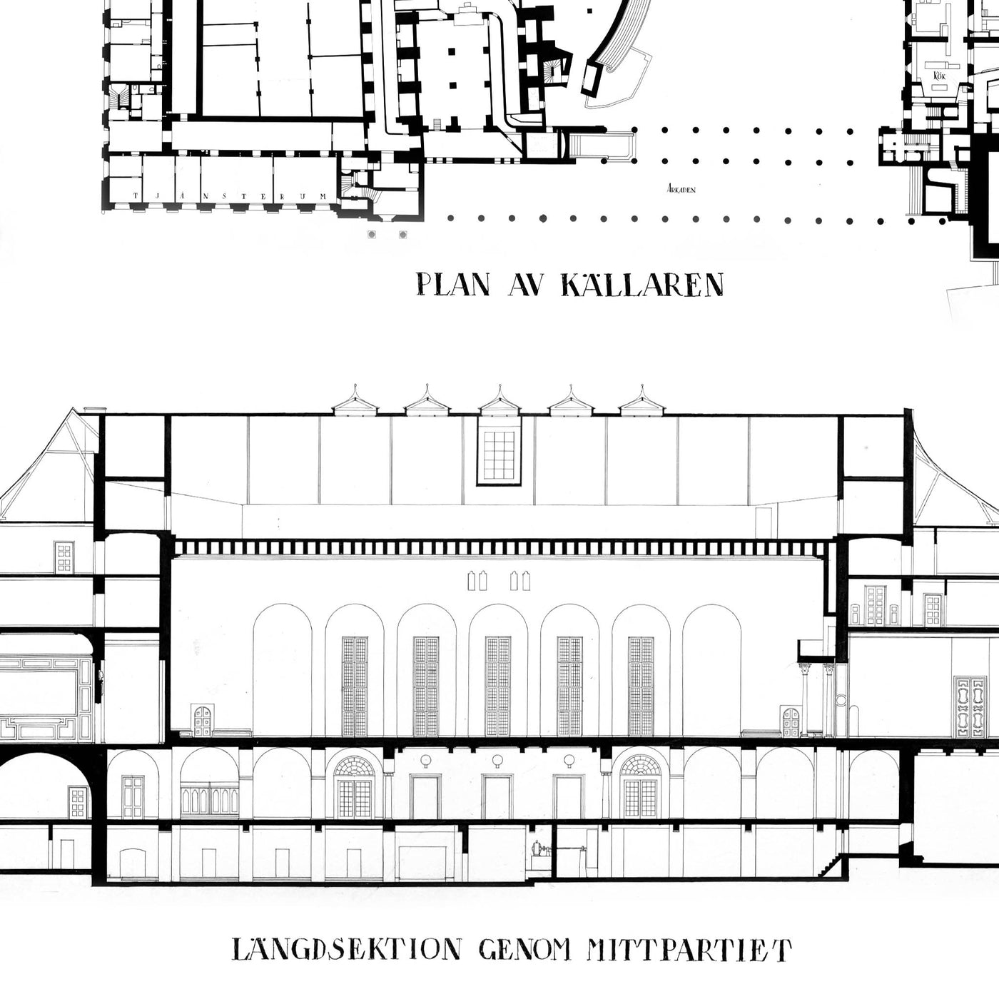 Stadshuset ritningar 1923
