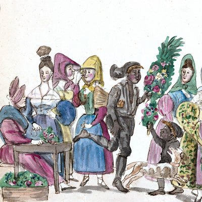 Sotarna och blomsterqvistarna 1830-tal