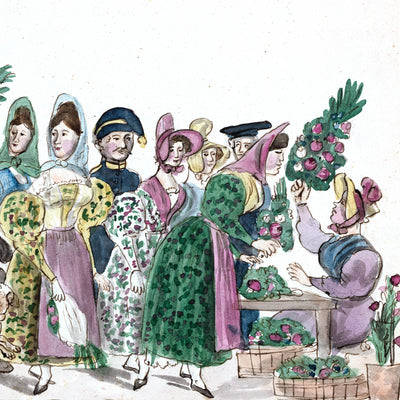 Sotarna och blomsterqvistarna 1830-tal