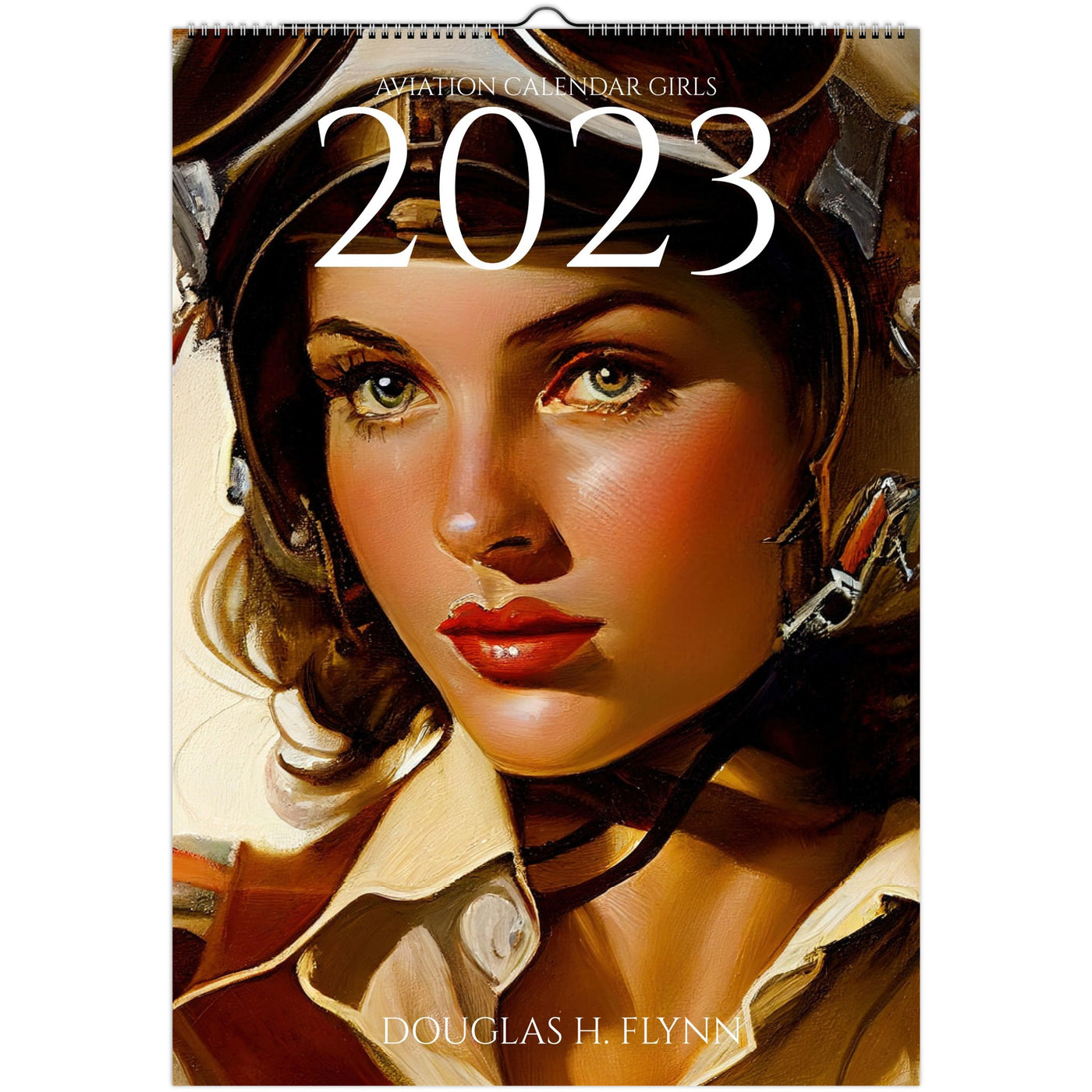 »Aviator Calender Girls« 2023, väggkalender