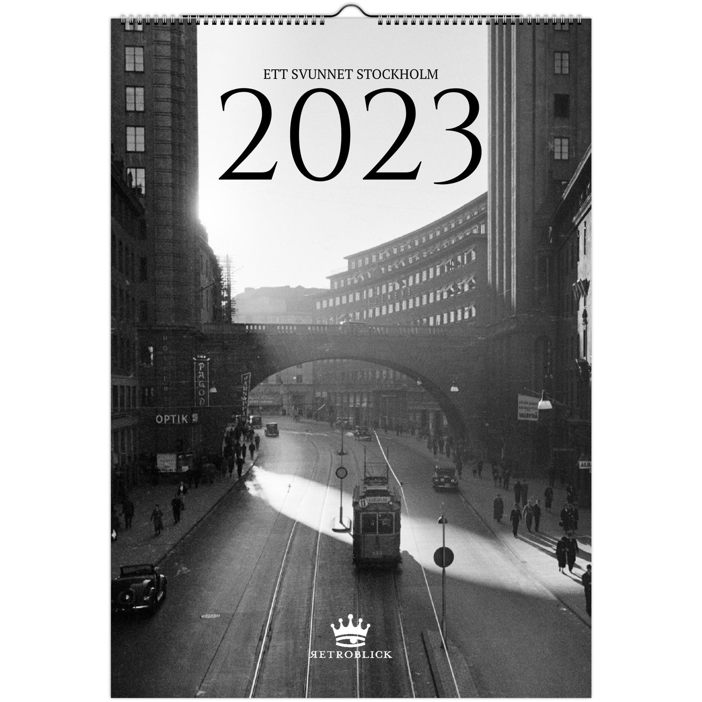»Ett svunnet Stockholm« väggkalender 2023